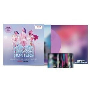 KPop Demon Hunters Soundtrack Purple Vinyl HUNTR/X Saja Boys Netflix Movie OST